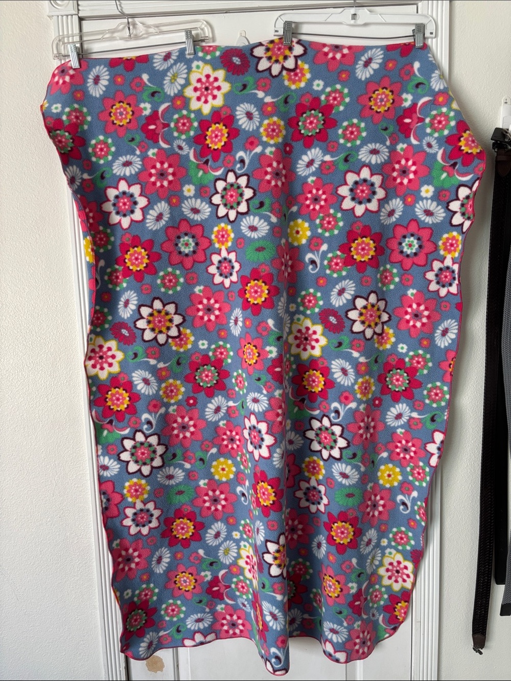 Patagonia Floral Fleece throw kids Blanket